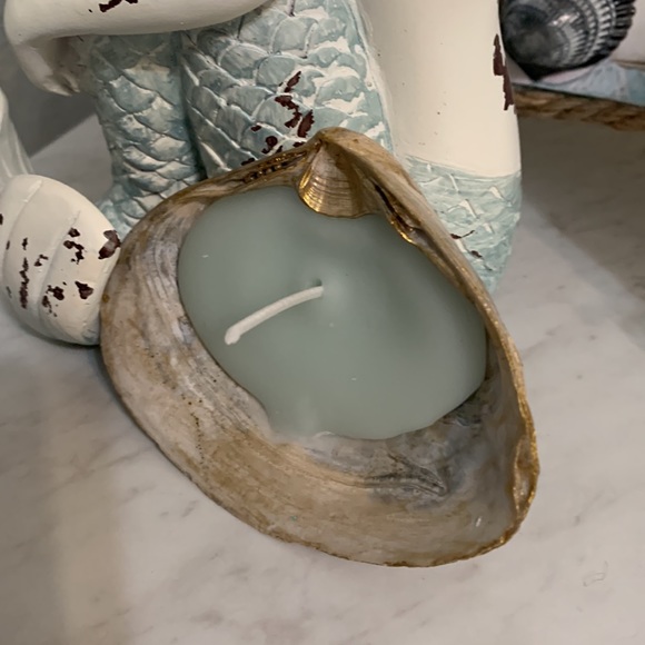 Homemade Ocean Breeze Scented Seashell Candle - Picture 6 of 9